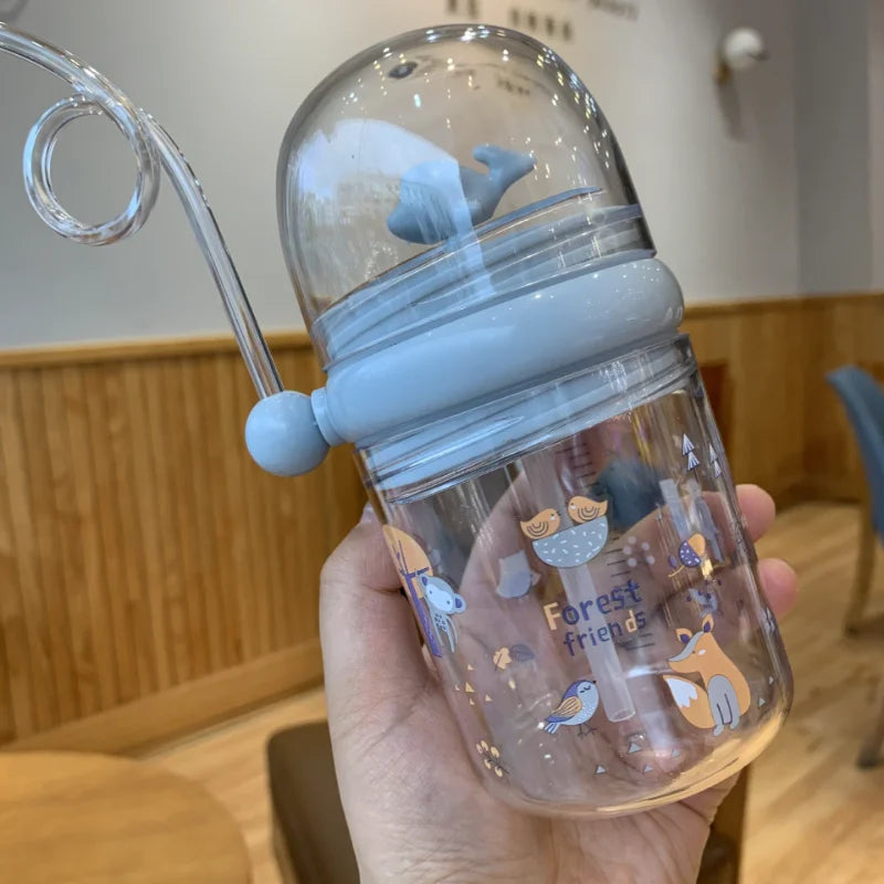 Spill-Proof & Whale Fountain Sippy Cup